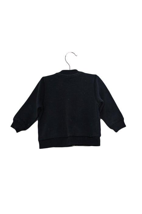 A Navy Zippered Sweatshirts from Bonpoint in size 12-18M for boy. (Back View)