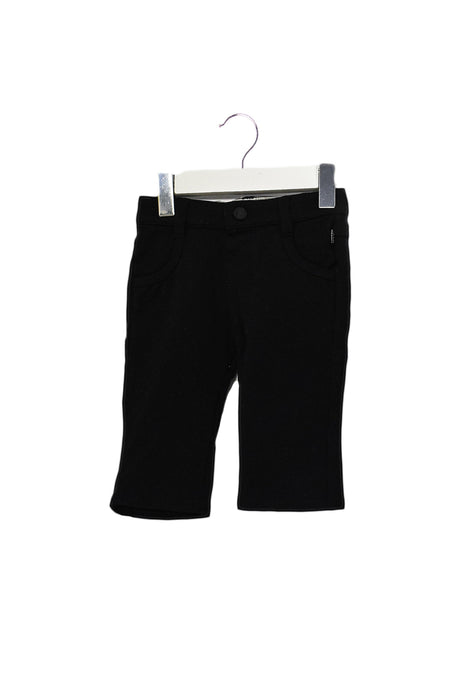 A Black Casual Pants from Karl Lagerfeld in size 3-6M for boy. (Front View)