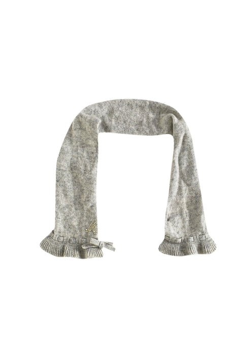 A Grey Scarves from Monnalisa in size 0-3M for girl. (Front View)