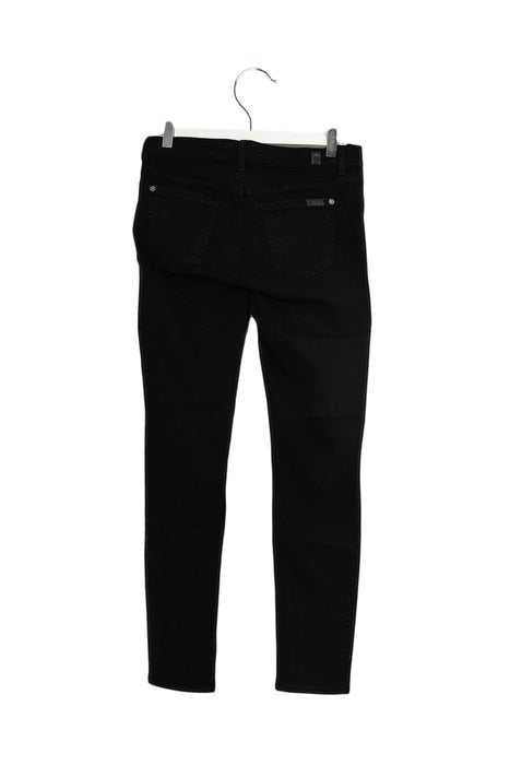 A Black Jeans from 7 For All Mankind in size S for maternity. (Back View)