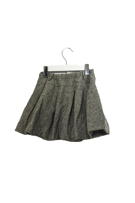 A Grey Short Skirts from Simonetta in size 4T for girl. (Back View)