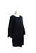 A Navy Long Sleeve Dresses from Mayarya in size XS for maternity. (Front View)
