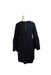 A Navy Long Sleeve Dresses from Mayarya in size XS for maternity. (Back View)