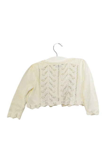 A Ivory Cardigans from Ralph Lauren in size 6-12M for girl. (Back View)