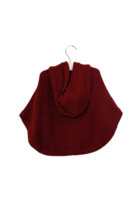 A Red Capes & Ponchos from Sergent Major in size 6-12M for girl. (Back View)