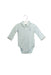 A Blue Long Sleeve Bodysuits from Sergent Major in size 0-3M for boy. (Front View)