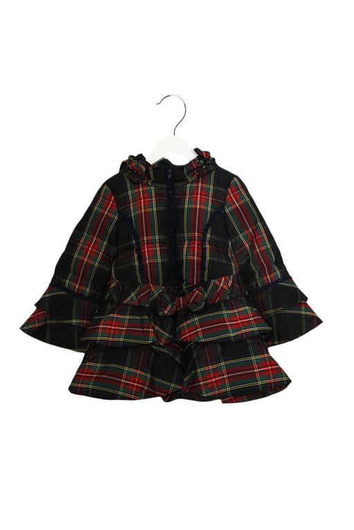 A Multicolour Puffer/Quilted Coats & Outerwear from Nicholas & Bears in size 4T for girl. (Front View)