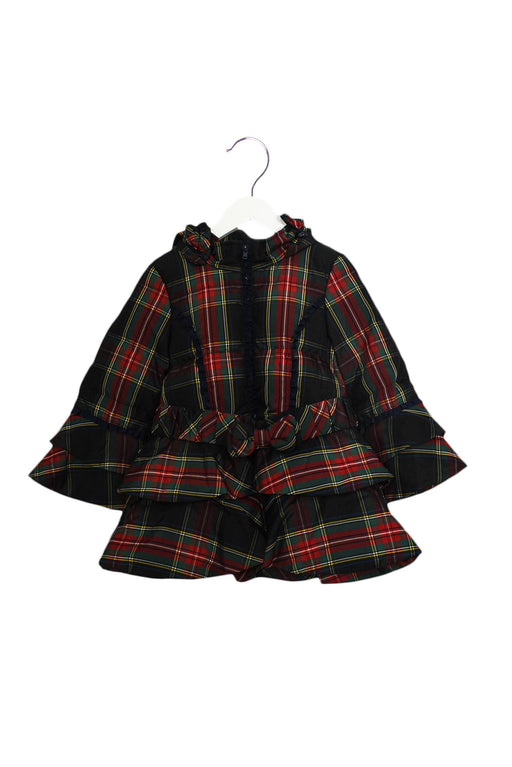 A Multicolour Puffer/Quilted Coats & Outerwear from Nicholas & Bears in size 4T for girl. (Front View)