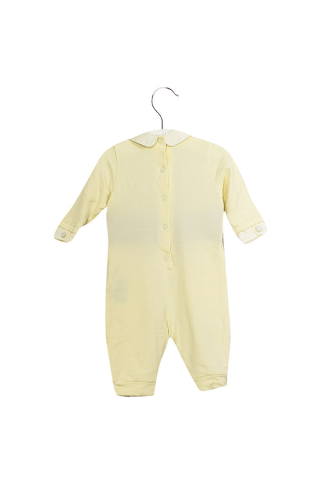 A White Jumpsuits from Nicholas & Bears in size 0-3M for boy. (Back View)