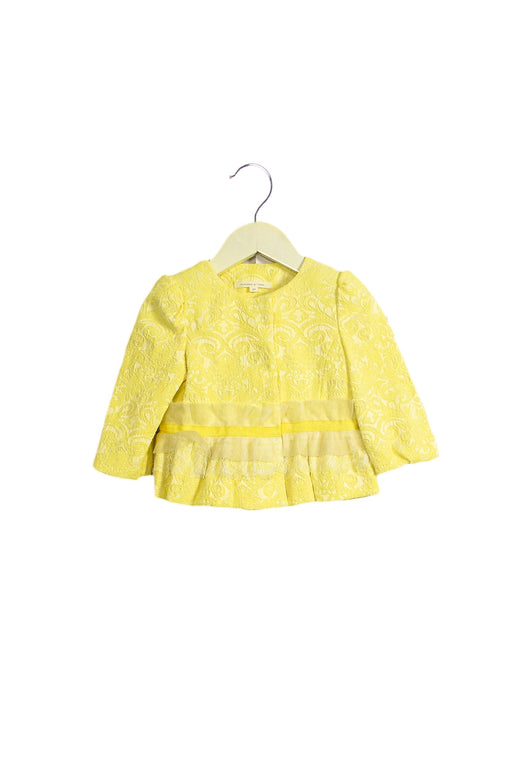 A Yellow Lightweight Jackets from Nicholas & Bears in size 2T for girl. (Front View)