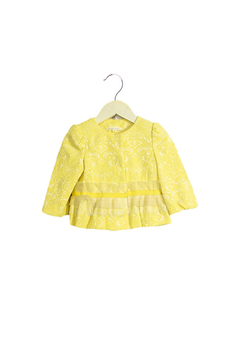 A Yellow Lightweight Jackets from Nicholas & Bears in size 2T for girl. (Front View)
