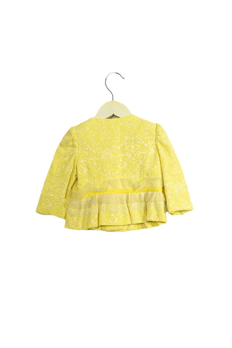 A Yellow Lightweight Jackets from Nicholas & Bears in size 2T for girl. (Back View)