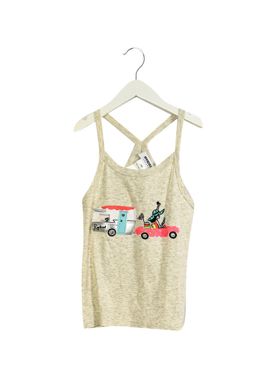 A Grey Sleeveless Tops from Rykiel Enfant in size 10Y for girl. (Front View)