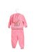 A Pink Pants Sets from Juicy Couture in size 6-12M for girl. (Back View)
