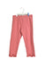 A Pink Leggings from Polo Ralph Lauren in size 12Y for girl. (Front View)