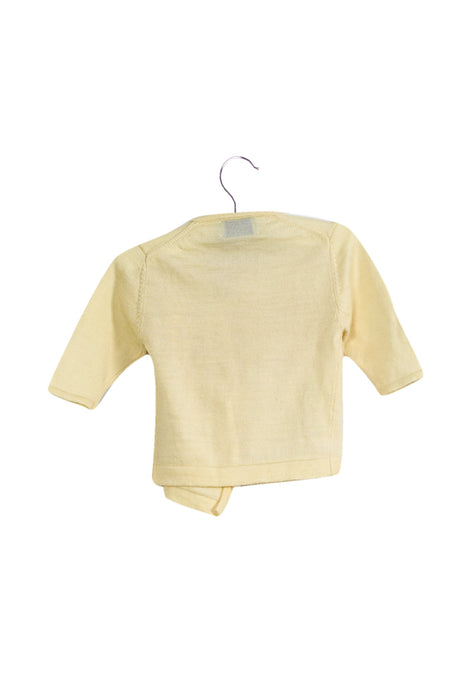 A Ivory Cardigans from Morley in size 6-12M for neutral. (Back View)