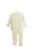 A White Long Sleeve Jumpsuits from Miniclasix in size 6-12M for girl. (Back View)