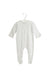 A White Long Sleeve Jumpsuits from Jacadi in size 3-6M for girl. (Front View)