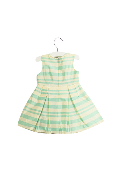 A Blue Sleeveless Dresses from Nicholas & Bears in size 6-12M for girl. (Back View)