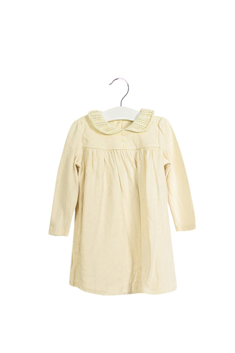 A Beige Dress Sets from Ralph Lauren in size 12-18M for girl. (Front View)