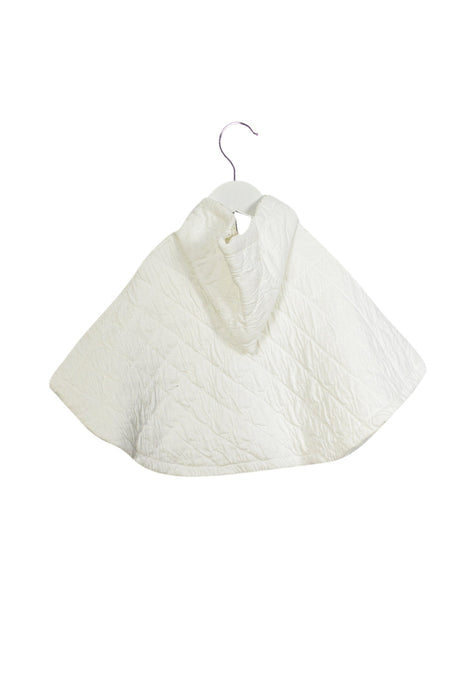 A White Capes & Ponchos from Petit Bateau in size 18-24M for girl. (Back View)