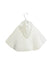 A White Capes & Ponchos from Petit Bateau in size 18-24M for girl. (Back View)