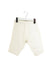 A White Casual Pants from Bonpoint in size 3-6M for girl. (Front View)
