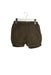 A Brown Shorts from Bonpoint in size 3-6M for girl. (Front View)