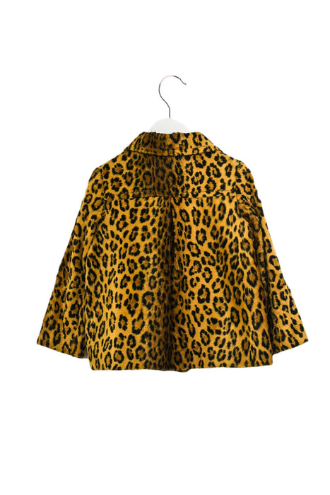 A Brown Coats from Milly Minis in size 4T for girl. (Back View)