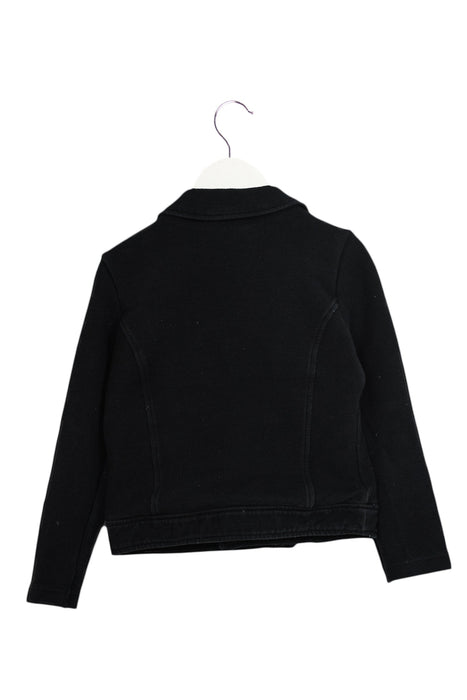 A Black Lightweight Jackets from Kenzo in size 4T for girl. (Back View)