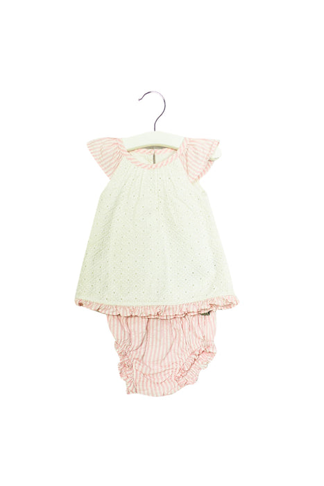 A White Dress Sets from Vineyard Vines in size 0-3M for girl. (Front View)