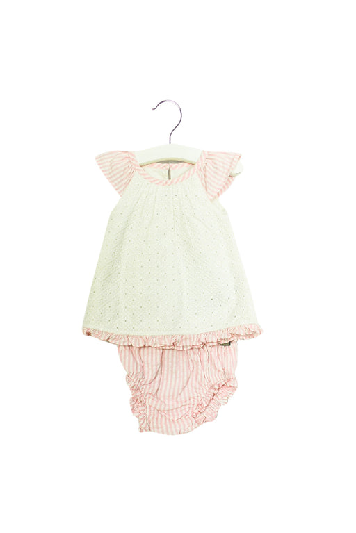 A White Dress Sets from Vineyard Vines in size 0-3M for girl. (Front View)