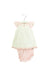 A White Dress Sets from Vineyard Vines in size 0-3M for girl. (Front View)