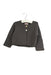 A Grey Cardigans from La Coqueta in size 6-12M for girl. (Front View)