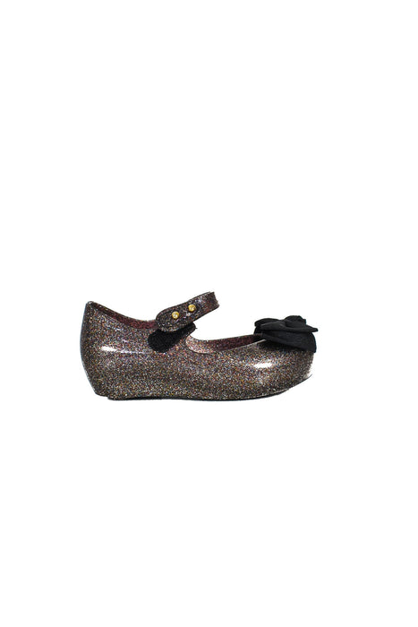 A Multicolour Flats from Mini Melissa in size 18-24M for girl. (Back View)