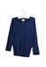 A Navy Long Sleeve Tops from Brora in size 12-18M for girl. (Front View)