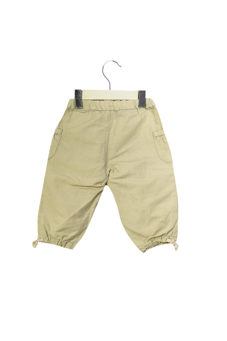A Beige Casual Pants from Bonpoint in size 6-12M for boy. (Back View)