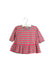 A Pink Long Sleeve Tops from Marimekko in size 0-3M for girl. (Front View)