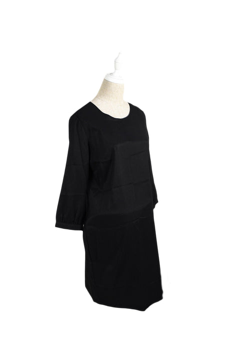 A Black Long Sleeve Dresses from Rosie Pope in size M for maternity. (Front View)