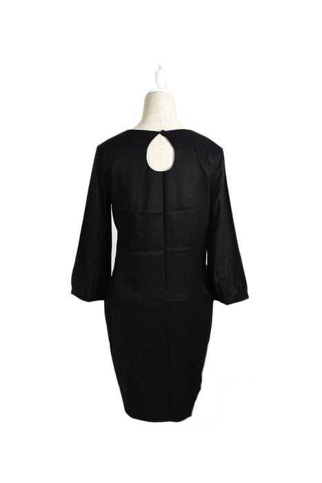 A Black Long Sleeve Dresses from Rosie Pope in size M for maternity. (Back View)