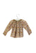 A Beige Long Sleeve Tops from Bonpoint in size 6-12M for girl. (Back View)