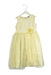A Ivory Sleeveless Dresses from Chickeeduck in size 11Y for girl. (Front View)