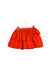 A Red Short Skirts from Bonton in size 4T for girl. (Front View)
