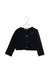 A Navy Cardigans from Familiar in size 4T for girl. (Front View)