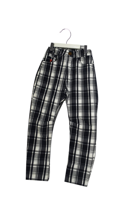 A Navy Casual Pants from Jessie and James in size 6T for boy. (Front View)