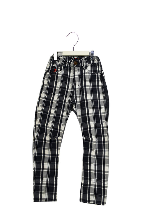 A Navy Casual Pants from Jessie and James in size 6T for girl. (Front View)