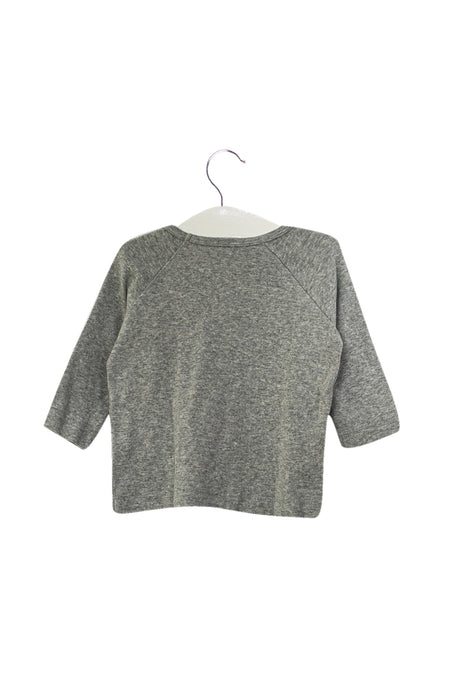 A Grey Long Sleeve Tops from Bonpoint in size 3-6M for boy. (Back View)