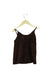 A Brown Sleeveless Tops from Flora & Henri in size 2T for girl. (Back View)