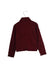 A Burgundy Long Sleeve Tops from Guess in size 2T for girl. (Back View)