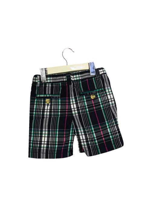 A Navy Shorts from Hartstrings in size 12-18M for boy. (Back View)